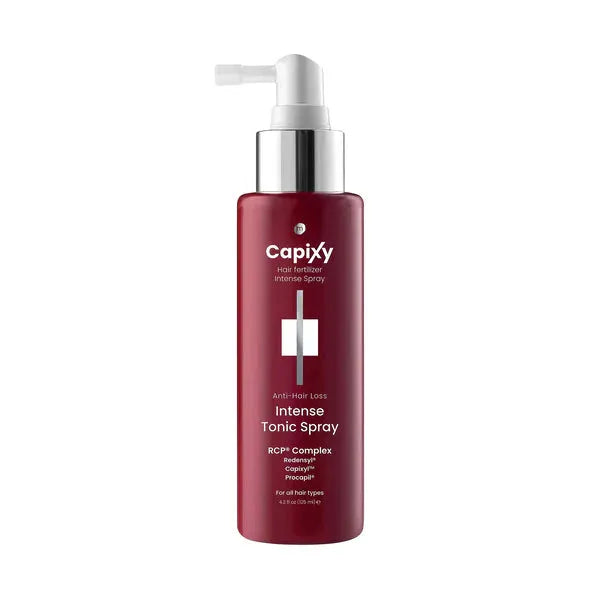 بخاخ كابكسي للشعر
علاج تساقط الشعر المكثف
بخاخ لتحفيز نمو الشعر
Hair tonic spray
Intense hair loss treatment
Capixy hair growth spray