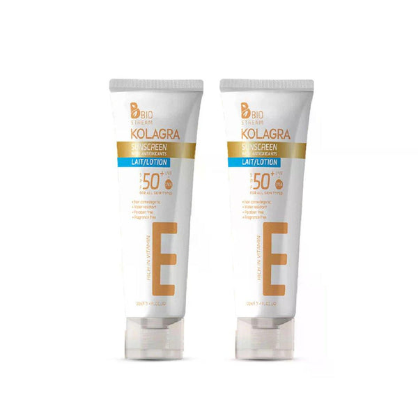 كولاجرا صن سكرين لوشن حماية spf 50 كيت 1+1 | Kolagra