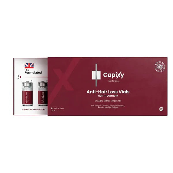 علاج تساقط الشعر
تقوية بصيلات الشعر
فيال كابكسي للشعر
Hair loss treatment
Hair growth serum
Anti hair fall
Capixy ampoules
