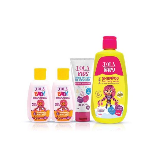 بيبى شامبو + ليف ان كيدز + عبوتين شامبو تولا بيبى (80 مل) | Tola - kidzmarket