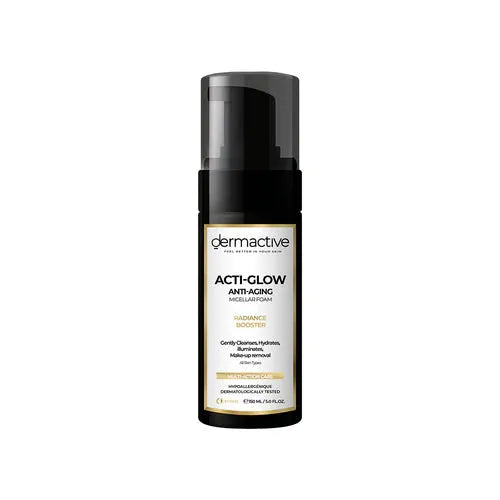 فوم ميشلر درماكتيف
فوم تنظيف مضيء للبشرة
فوم لتنظيف البشرة المشرقة
Dermactive micellar foam
Radiance booster foam
Glow boosting cleanser