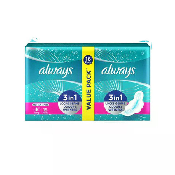 فوط صحية طويلة للغاية من اولويز (14 قطعة) | Always