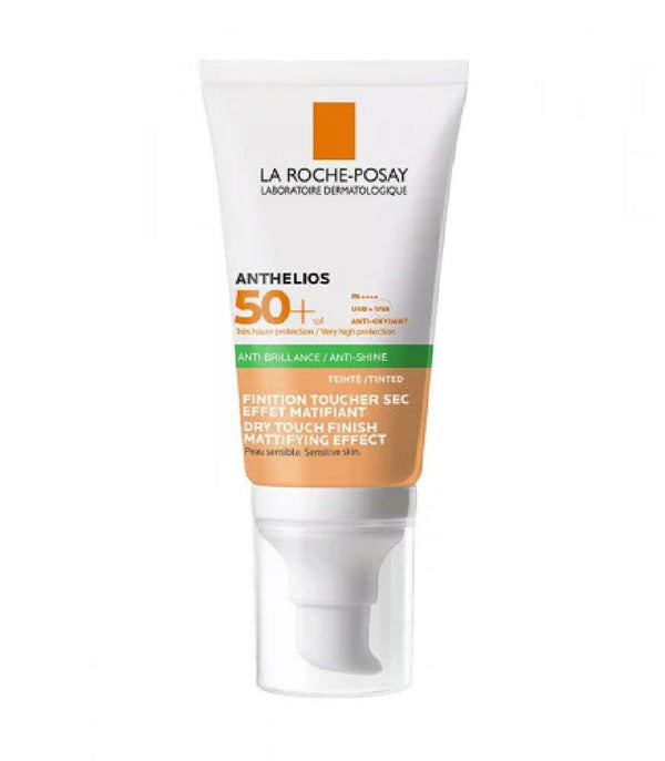 كريم جل لاروش بوساي ملون انثيليوس مضاد للمعان بعامل حماية +SPF 50 (50 مل) | La.Roche Posay + SPF 50