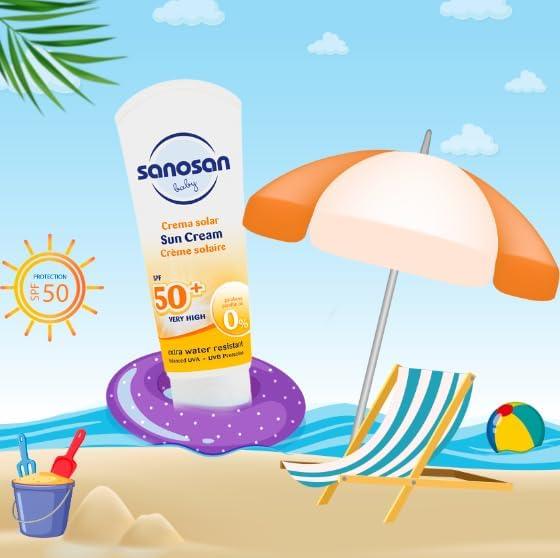كريم الوقاية من الشمس سانوسان SPF 50+ (75 مل) | Sanosan - kidzmarket