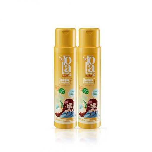 عرض تولا شامبو للأطفال | (250 مل) 1+1 | Tola - kidzmarket