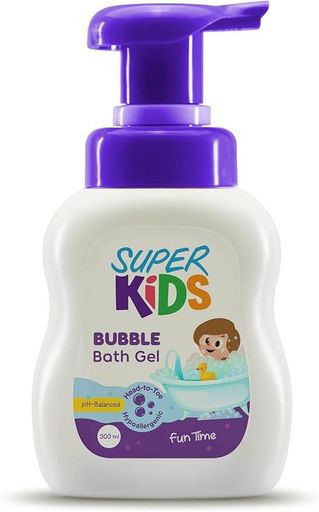فقاعات الاستحمام من سوبر كيدز (300 ملل) | Super Kids - kidzmarket