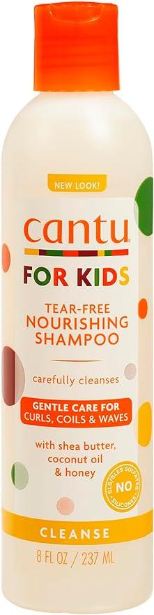 شامبو مرطب للشعر بتركيبة لا دموع للاطفال | (237 مل) | Cantu - kidzmarket
