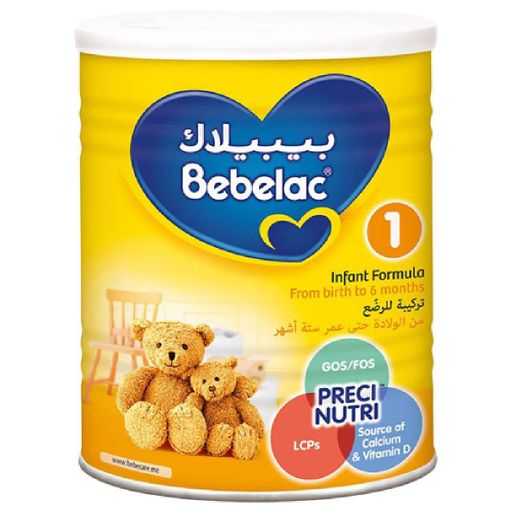 Bebelac 1, infant formula, baby milk 0–6 months, newborn nutrition
بيبيلاك ١، حليب حديثي الولادة، تركيبة من 0 إلى 6 شهور، حليب الرضع

