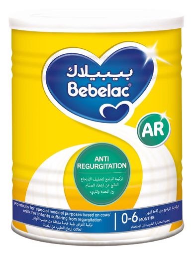 Bebelac AR, anti-reflux formula, spit-up baby milk, sensitive digestion
بيبيلاك AR، حليب مضاد للارتجاع، حليب للمعدة الحساسة، مغص الرضع