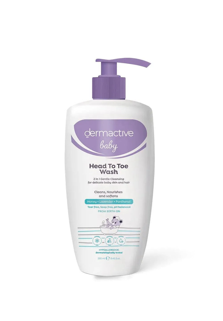 skin and hair cleanser, dermactive wash, sensitive skin cleanser, sulfate-free wash, gentle baby cleanser
غسول البشرة والشعر، درماكتيف، غسول لطيف، للبشرة الحساسة، خالي من الصابون
