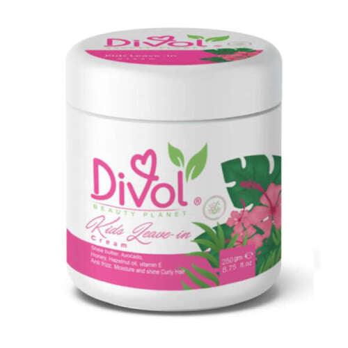 kids leave-in cream, Divol hair care, detangling cream, kids styling cream, natural hair cream
كريم تصفيف للأطفال، كريم ديفول، كريم بدون شطف، فك التشابك، مرطب شعر الأطفال