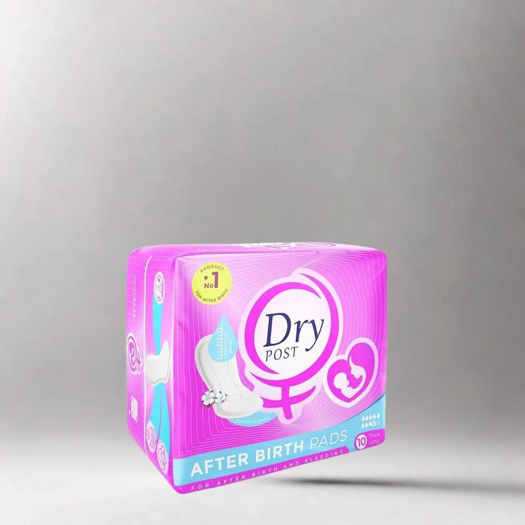 Dry Post Super Absorbent Postpartum Pads Pack of 10 – kidzmarket