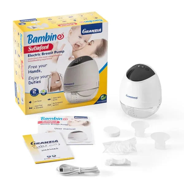 شفاط حليب, مضخة حليب, شفاط حليب كهربائي, رضاعة للرضع, جهاز رضاعة, شفاط من جرنزيا
breast pump, electric milk pump, Granzia pump, BPA free pump, instafeed bottle, feeding system