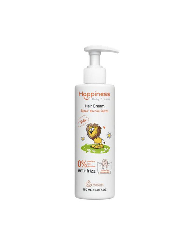 kids hair cream, hair styling cream, frizz control, children’s hair care, Happiness cream
كريم شعر أطفال، كريم هابينيس، تصفيف الشعر للأطفال، ترطيب الشعر، كريم يومي للأطفال