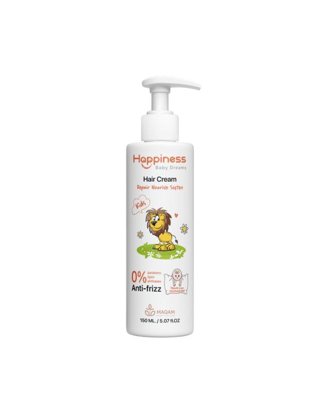 kids hair cream, hair styling cream, frizz control, children’s hair care, Happiness cream
كريم شعر أطفال، كريم هابينيس، تصفيف الشعر للأطفال، ترطيب الشعر، كريم يومي للأطفال