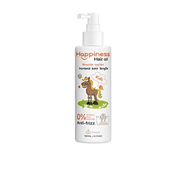 Happiness hair oil, nourishing oil, frizz control, anti-hair fall, hair strengthening oil
زيت شعر، زيت هابينيس، مغذي للشعر، تقوية الشعر، لمعان الشعر