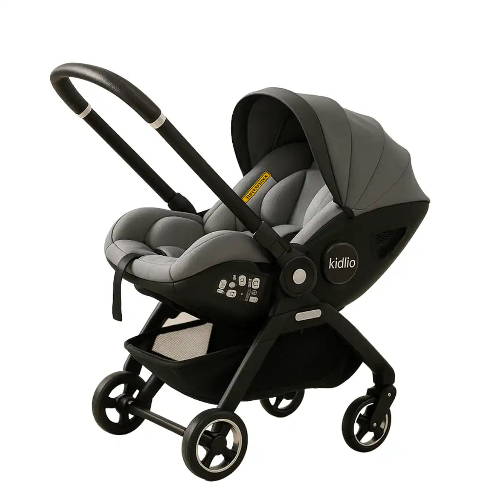 Kidilo Stroller & Car Seat – 5-Point Safety Harness, 360° Front Wheels –  kidzmarket
