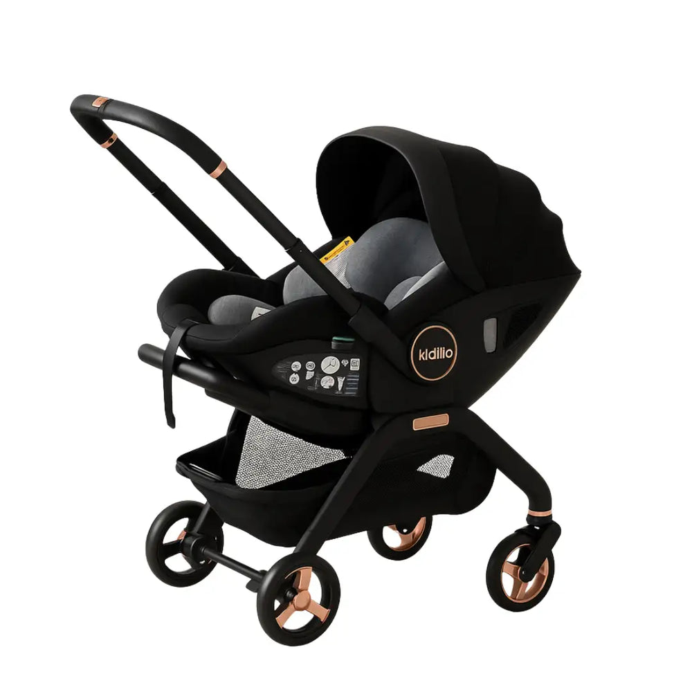 doona stroller egypt Kidilo Stroller & Car Seat – 5-Point Safety Harness, 360° Front Wheels – kidzmarket