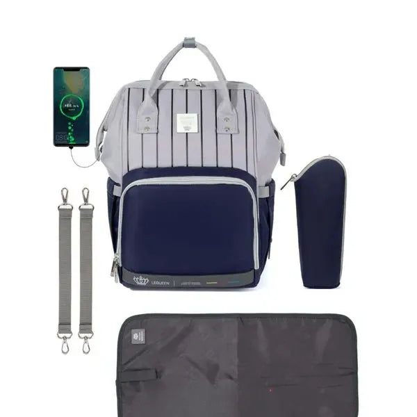 شنطة مواليد, شنطة حفاضات, شنطة أطفال, شنطة أمومة, شنطة خروج, شنطة ظهر
diaper bag, baby backpack, maternity bag, travel diaper bag, stylish diaper bag, organizer backpack
