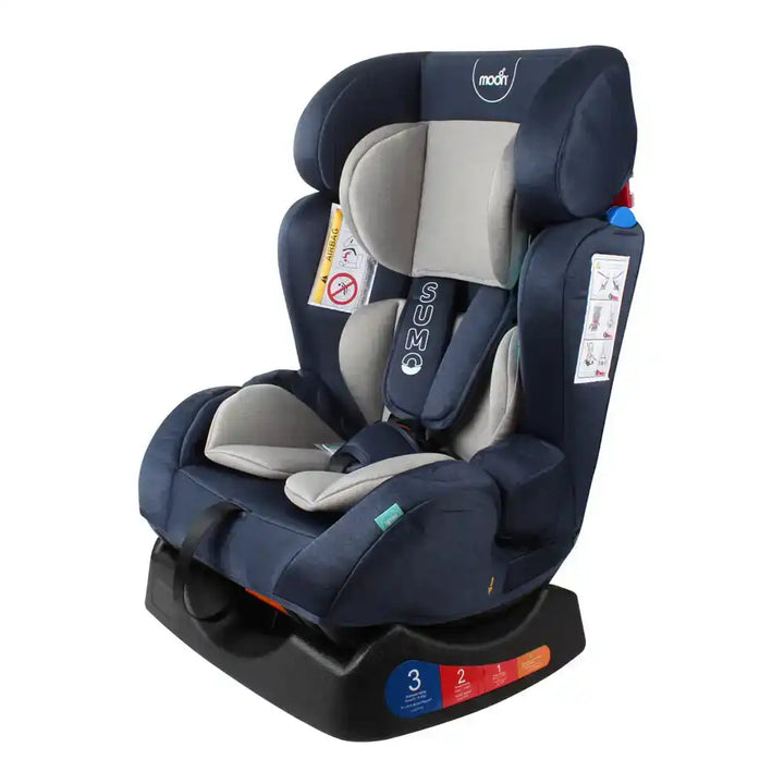 navy blue car seat and stroller MOON Sumo Baby/Infant Car Seat – Navy Blue – kidzmarket