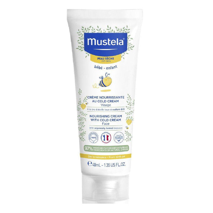 موستيلا, كريم وجه, كريم مغذي, كريم بارد, ترطيب البشرة, بشرة حساسة
Mustela, Face Cream, Nourishing Cream, Cold Cream, Baby Skincare, Sensitive Skin