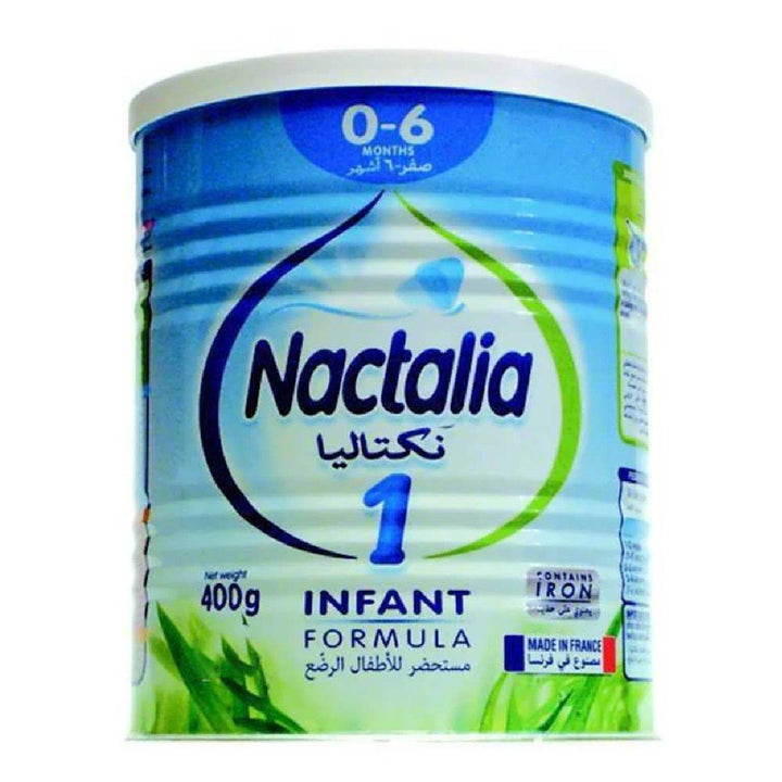 Nactalia 1, infant formula 0–6 months, baby milk, DHA formula, newborn nutrition
ناكتاليا ١، تركيبة الرضع، حليب من الولادة، DHA، حليب ٠ إلى ٦ شهور