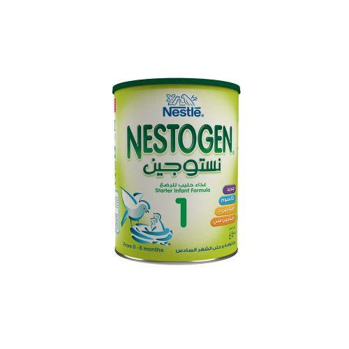 Nestogen 1, infant formula 0–6 months, baby milk 400g, gentle baby formula
نيستوجين 1، حليب أطفال حديثي الولادة، تركيبة لطيفة، من 0 إلى 6 شهور