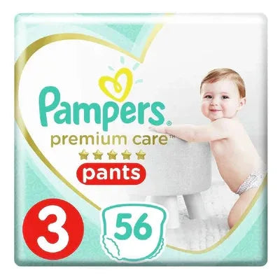 بامبرز, حفاضات بامبرز, حفاضات بانتس, حفاضات مقاس 3, حفاضات أطفال, حفاضات بريميوم
Pampers Diapers, Premium Care Pants, Baby Diapers Size 3, Pampers Pants 56 Count, Baby Care Diapers, Pampers Premium