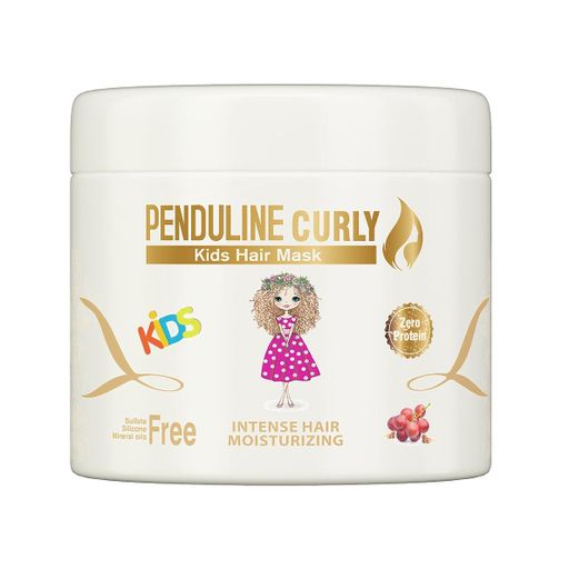 curly hair mask for kids, argan oil hair mask, protein-free mask, frizz control, Penduline curly care
ماسك شعر كيرلي، ماسك بندولين، بدون بروتين، ماسك بزيت الأرجان، عناية بشعر الأطفال