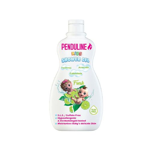 Penduline kids, fresh shower gel, sulfate-free wash, kids skincare, natural shower gel, gentle baby bath
بندولين للأطفال, شاور جل بندولين, استحمام طبيعي, غسول للأطفال, عناية ببشرة الأطفال, جل استحمام برائحة منعشة