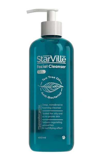 غسول للبشرة المعرضة لحب الشباب 400 مل
تنظيف البشرة الدهنية بعمق
غسول حب الشباب
Acne Prone Skin Cleanser 400ml
Deep Cleanser for Acne
Oil Control Facial Cleanser