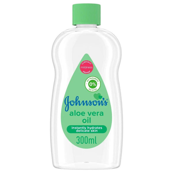 زيت الصبار للأطفال من جونسون (300 مل) | Johnsons - kidzmarket