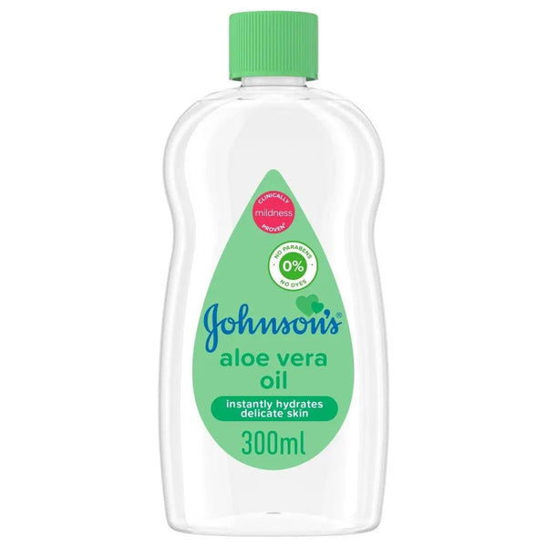 زيت الصبار للأطفال من جونسون (300 مل) | Johnsons - kidzmarket