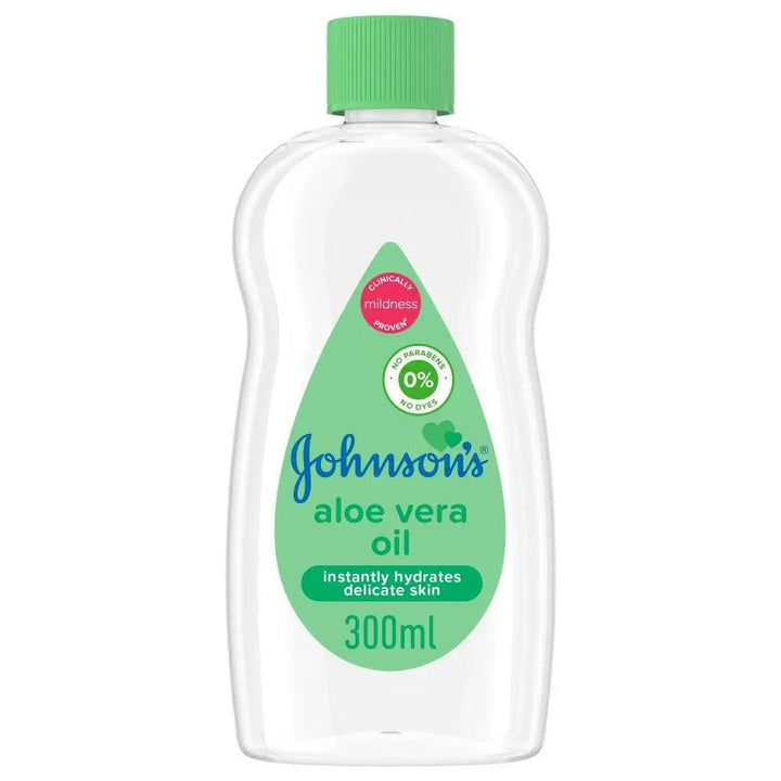 زيت الصبار للأطفال من جونسون (300 مل) | Johnsons - kidzmarket