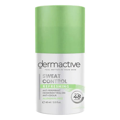 مزيل عرق منعش درماكتيف
حماية من التعرق
مزيل عرق طويل الأمد
Dermactive refreshing deodorant
Sweat control deodorant
Long-lasting sweat protection